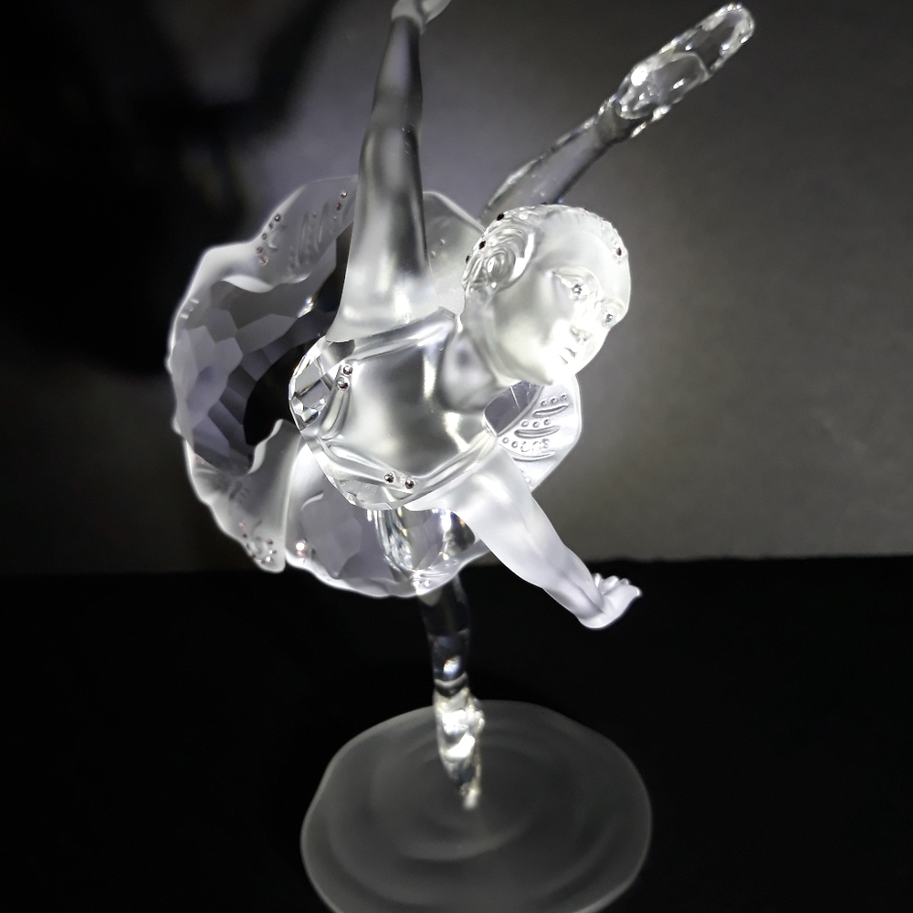 Swarovski Silver Crystal Ballerina figurine